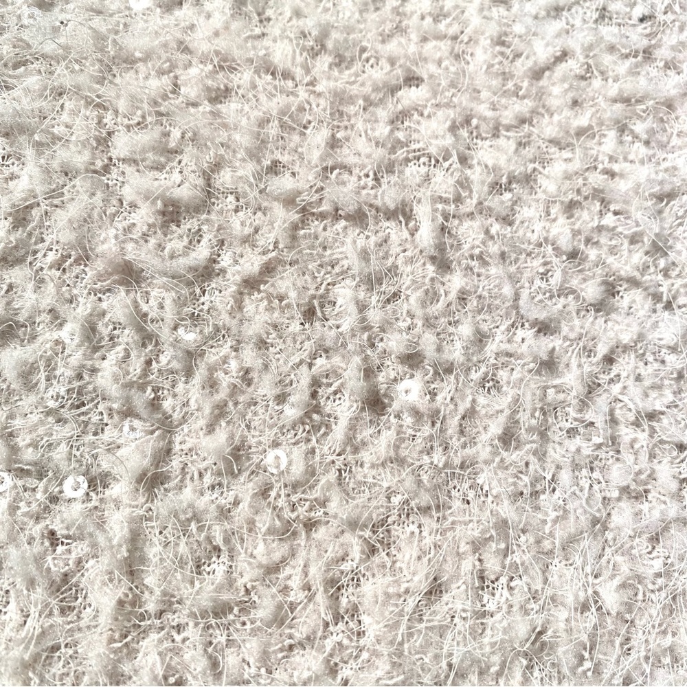 Heed Creamy White Sequin Pullover Sweater, Size Xs - image 4